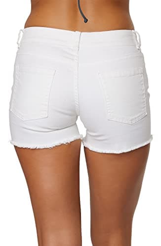 O'NEILL Women's Cody & Bowie Distressed Denim Shorts