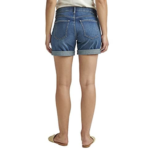 JAG Women's Alex Mid Rise Boyfriend Shorts