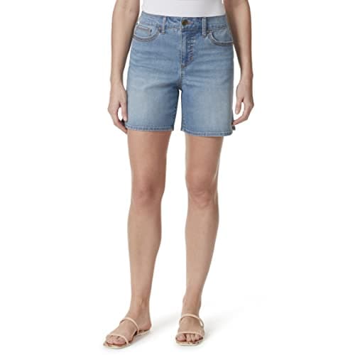 Bandolino Women's Amalia Classic High Rise 6" Jean Shorts