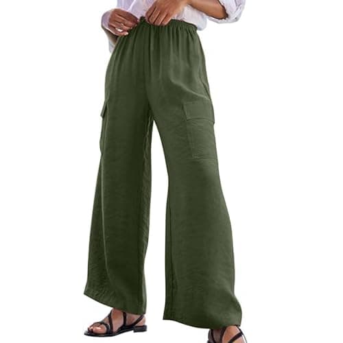Women's Casual Wide-Leg Trousers