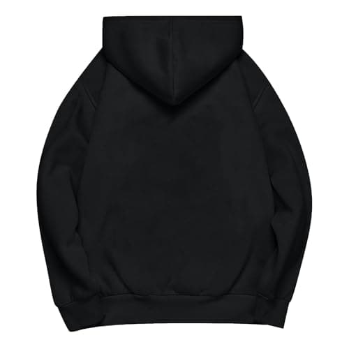 Xoxingysm Women's Oversized Hoodie with Solid Pocket Trendy Y2K Casual Tops