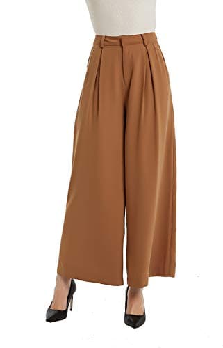 Tronjori Women High Waist Palazzo Pants