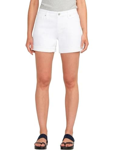 JAG Women's Alex Mid Rise Boyfriend Shorts