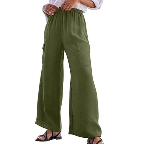Women's Casual Wide-Leg Trousers