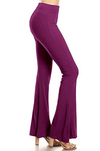 Women's High Waist Flared Casual, Work, Lounge Palazzo Pants