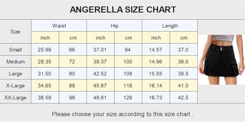 Denim Cargo Mini Skirt for Women: Mid Rise Y2K Trendy Casual Style