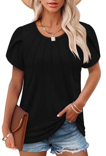 Simplified: Casual Summer Tops for Women by Angerella in Various Sizes