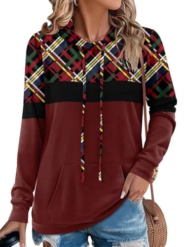 Women's Camo Leopard Print Hoodie Sweatshirt
