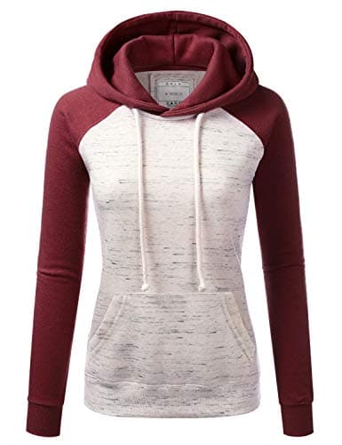 DOUBLJU Women's Plus Size Lightweight Comfy Pullover Hoodie