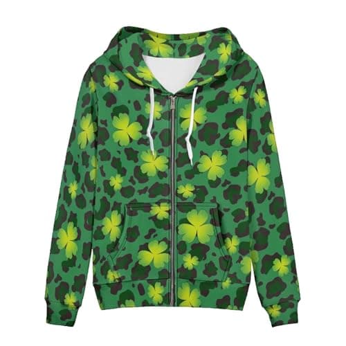SEANATIVE Women's Zip-Up Hoodie Sweatshirt Size XS-5XL
