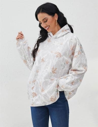 Oversized Leopard Print Hoodie for Women and Men
