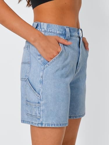 Trendy Queen Women's Denim Jorts for Summer 2025
