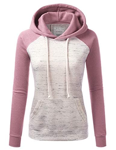 DOUBLJU Women's Plus Size Lightweight Comfy Pullover Hoodie