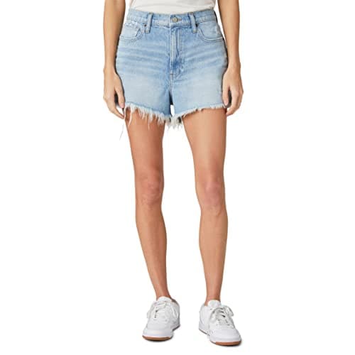 Lucky Brand Women's High Rise Denim Mom Shorts