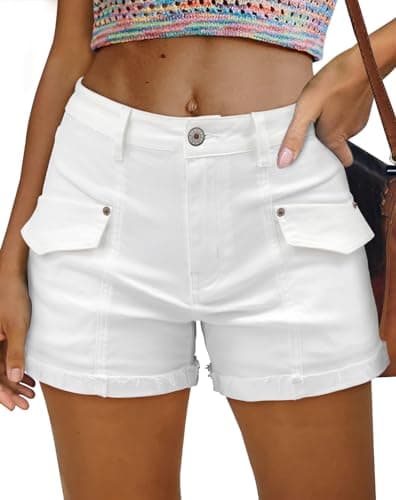 StunShow Women's Mid-Waist Denim Shorts