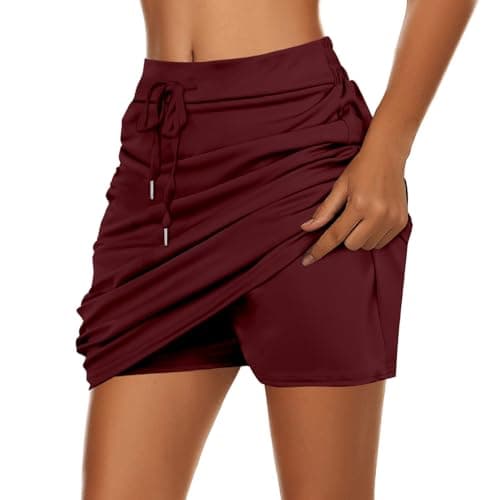 High-Waisted Women's Tennis Golf Skirts with Pockets for Sports Pickleball