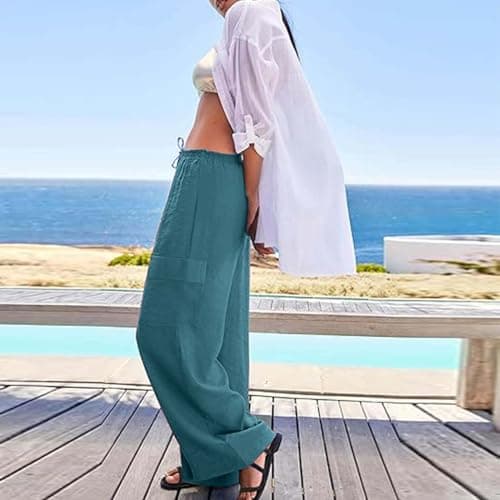 Women's Casual Wide-Leg Trousers