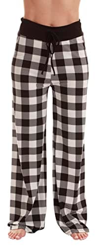 Just Love Womens Wide Leg Casual Comfort Stretch Palazzo Pajamas