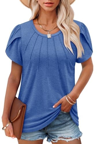 Simplified: Casual Summer Tops for Women by Angerella in Various Sizes