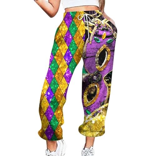 Womens Patchwork High Waist Casual Pants - Fashion Carnival Sports Leggings