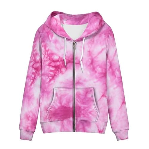 Irisjudy Leopard Print Hooded Sweatshirt with Pocket