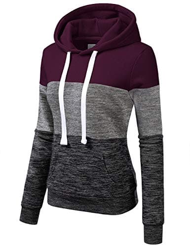 DOUBLJU Women's Plus Size Lightweight Comfy Pullover Hoodie