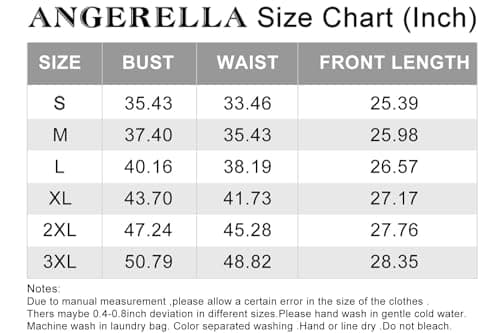 Angerella Floral Print Blouses for Women