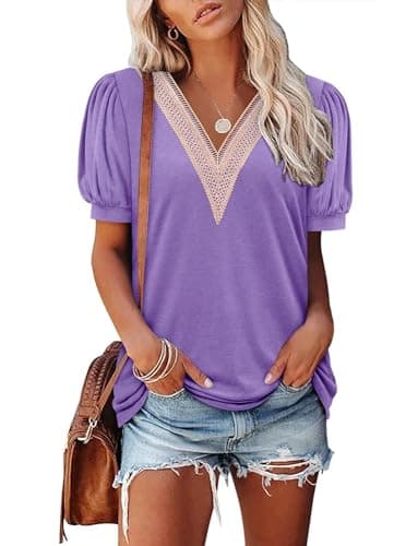 Angerella Floral Print Blouses for Women