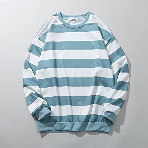2024 Fall Fashion Plus Size Women's Striped Sweatshirt