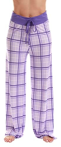 Just Love Womens Wide Leg Casual Comfort Stretch Palazzo Pajamas