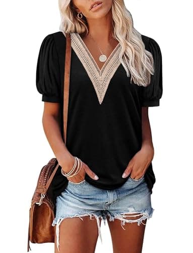 Angerella Floral Print Blouses for Women