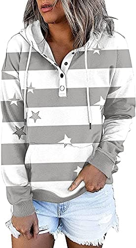 Women's Hoodies with Kangaroo Pockets