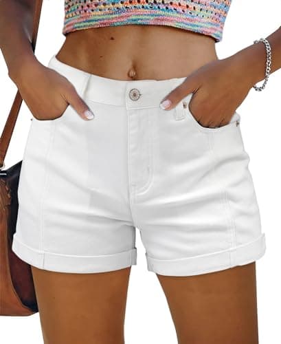 StunShow Women's Mid-Waist Denim Shorts