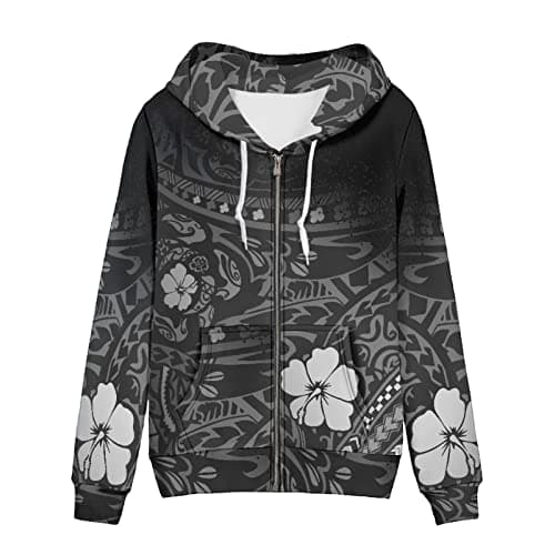 Irisjudy Leopard Print Hooded Sweatshirt with Pocket