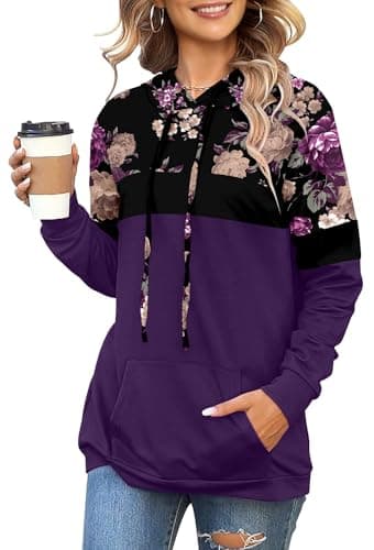 Women's Camo Leopard Print Hoodie Sweatshirt
