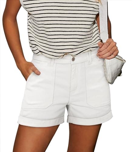 StunShow Women's Mid-Waist Denim Shorts