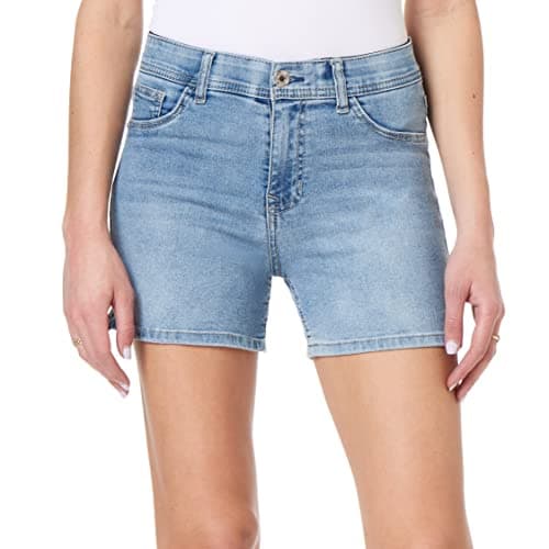 Angels Forever Young 360 Sculpt Mid Thigh Denim Shorts 5" & 7" Inseam