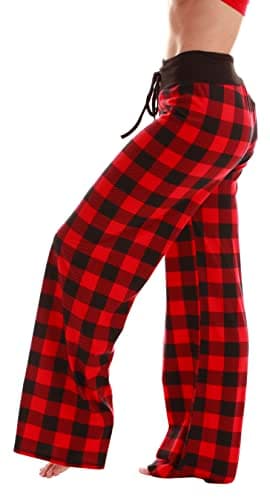 Just Love Womens Wide Leg Casual Comfort Stretch Palazzo Pajamas