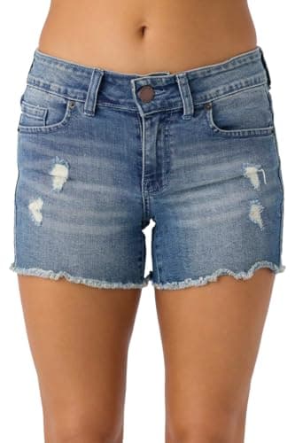 O'NEILL Women's Cody & Bowie Distressed Denim Shorts