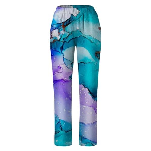 Women's Cargo Pants with High Waist and Pockets