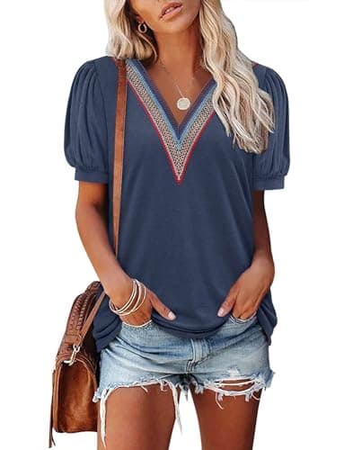 Angerella Floral Print Blouses for Women
