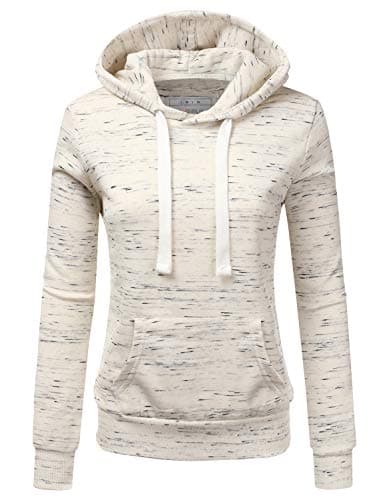DOUBLJU Women's Plus Size Lightweight Comfy Pullover Hoodie