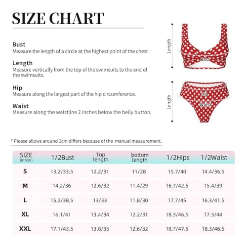 High Waisted Bikini Sets for Women