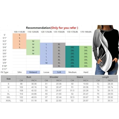 Shusuen 2024 Casual Crewneck Printed Tops for Women