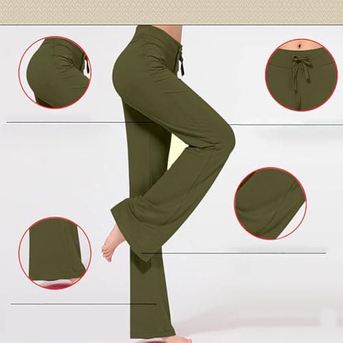 Yxzogd Women's Plus Size Casual Drawstring Yoga Pants