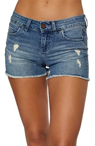 O'NEILL Women's Cody & Bowie Distressed Denim Shorts