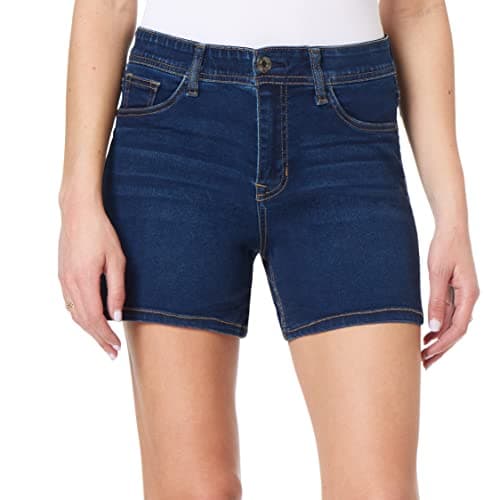 Angels Forever Young 360 Sculpt Mid Thigh Denim Shorts 5" & 7" Inseam