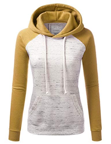 DOUBLJU Women's Plus Size Lightweight Comfy Pullover Hoodie
