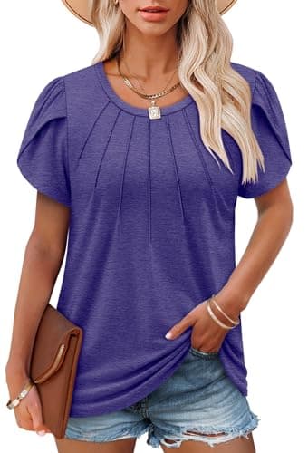 Simplified: Casual Summer Tops for Women by Angerella in Various Sizes