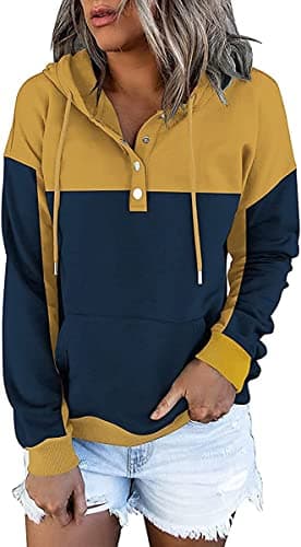 Women's Hoodies with Kangaroo Pockets